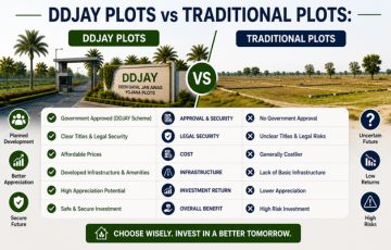 DDJAY Plots vs Traditional Plots: Which is Better in Kharkhoda?