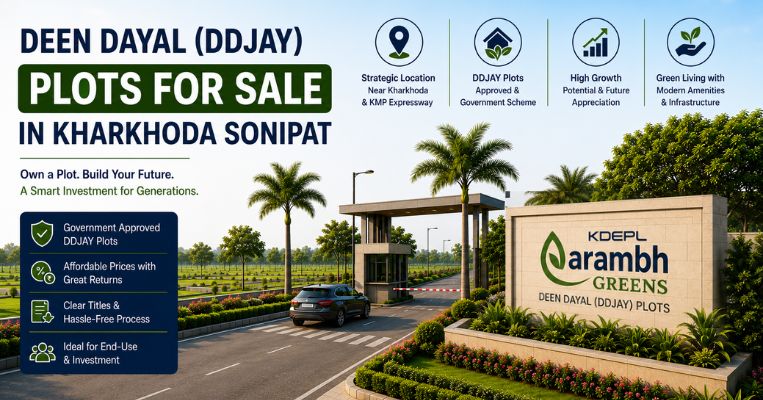 Aarambh Greens Deen Dayal (DDJAY) Plots for Sale in Kharkhoda Sonipat