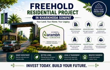 Freehold Residential Project in Kharkhoda Sonipat: A Secure Investment Choice