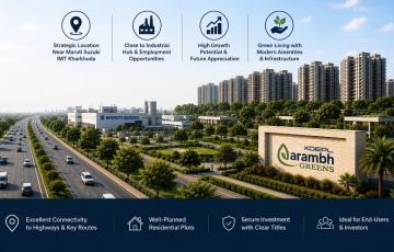 Aarambh Greens Real Estate Projects Near Maruti Suzuki Plant IMT Kharkhoda